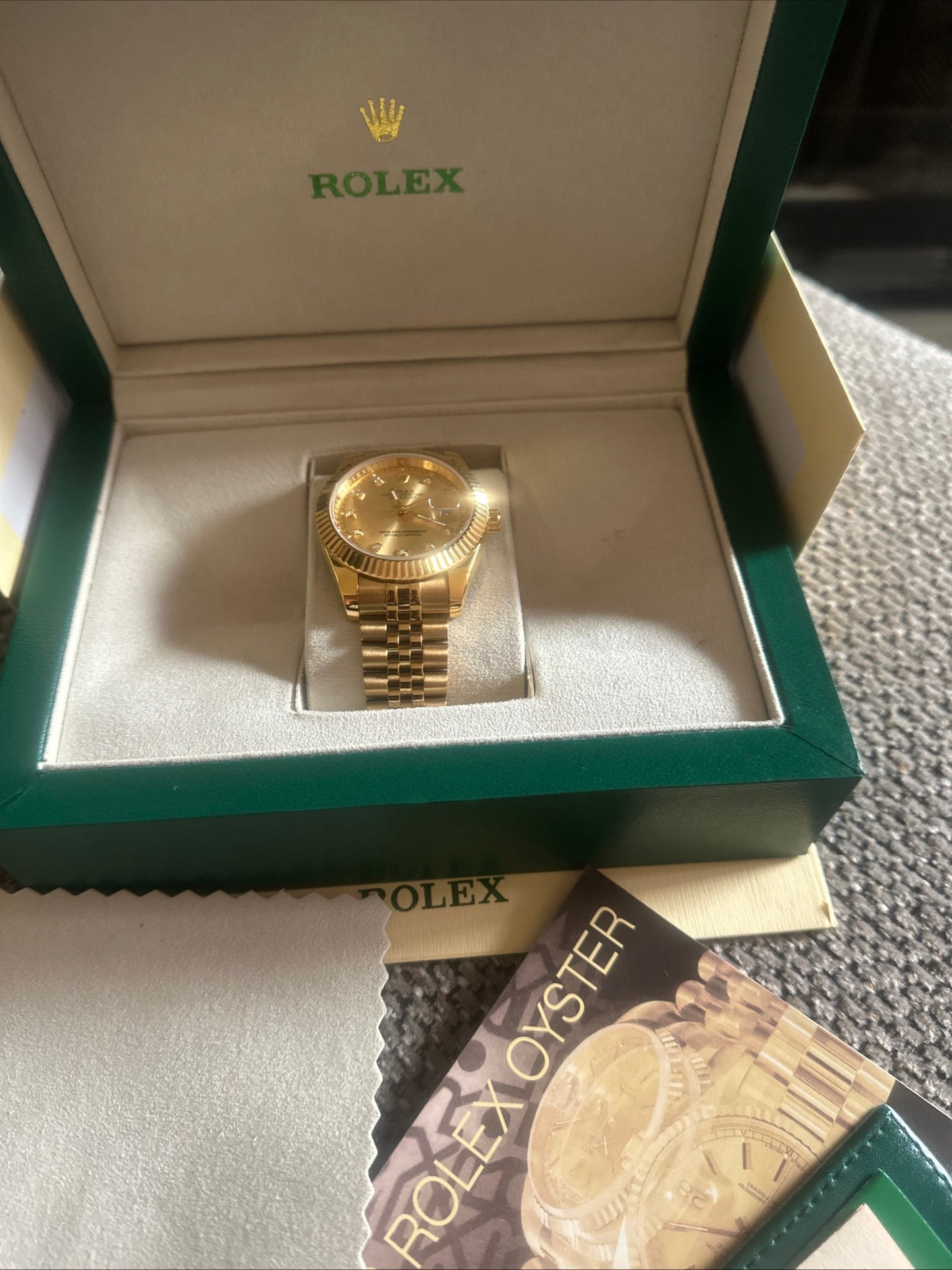 DáteJúst 41mm Gold