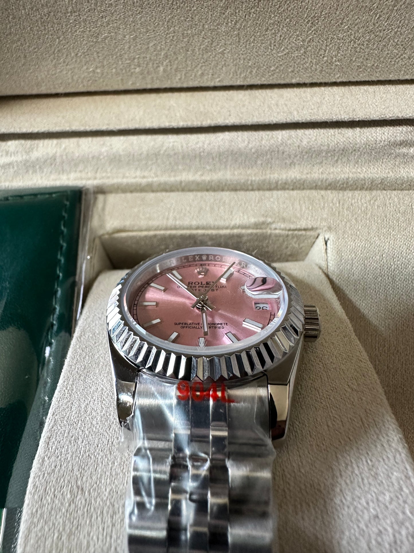 DáteJúst 27mm Pink (women’s)