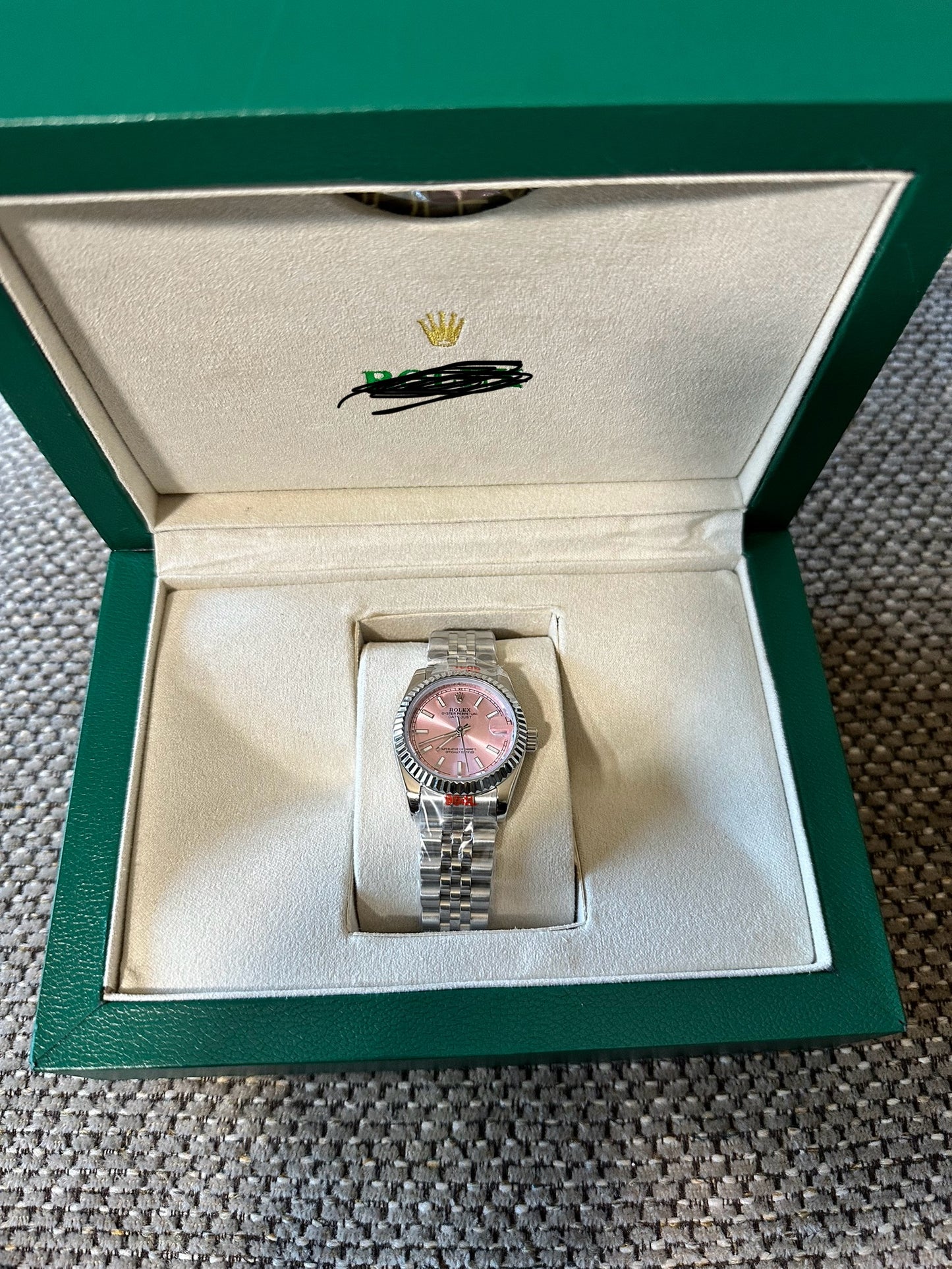 DáteJúst 27mm Pink (women’s)