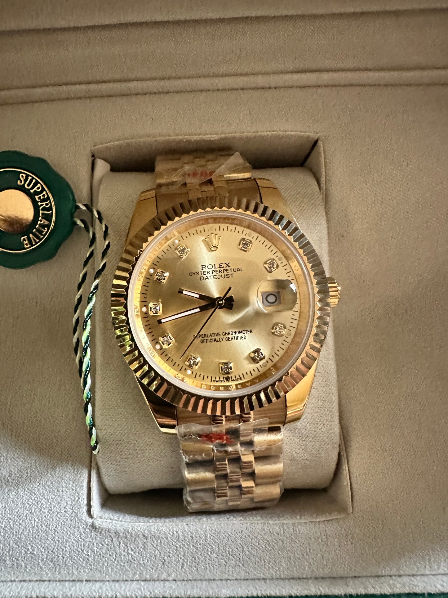 DáteJúst 41mm Gold