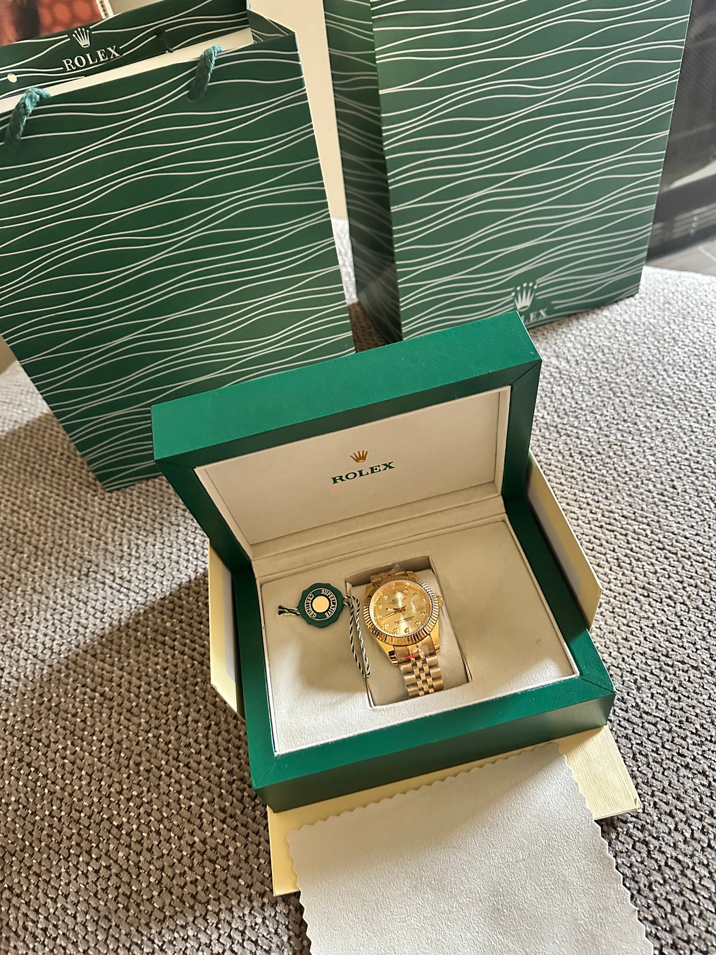 DáteJúst 41mm Gold