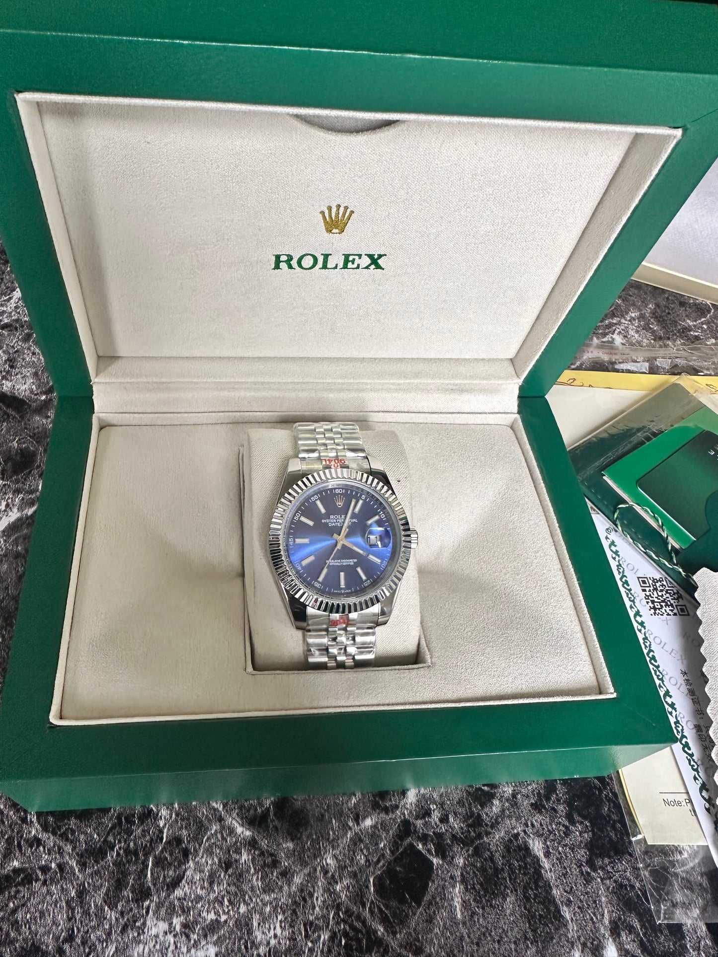 DateJust 41mm Blue or Black