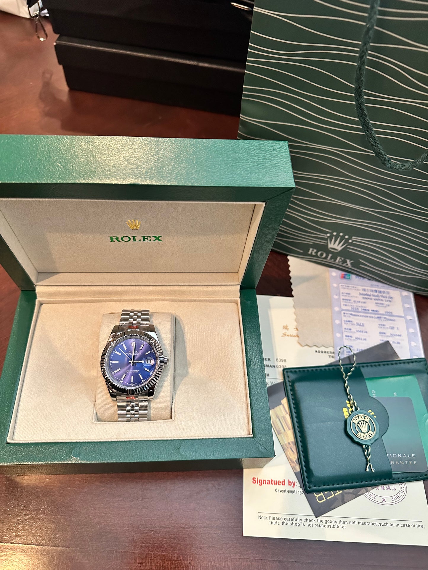 DateJust 41mm Blue or Black