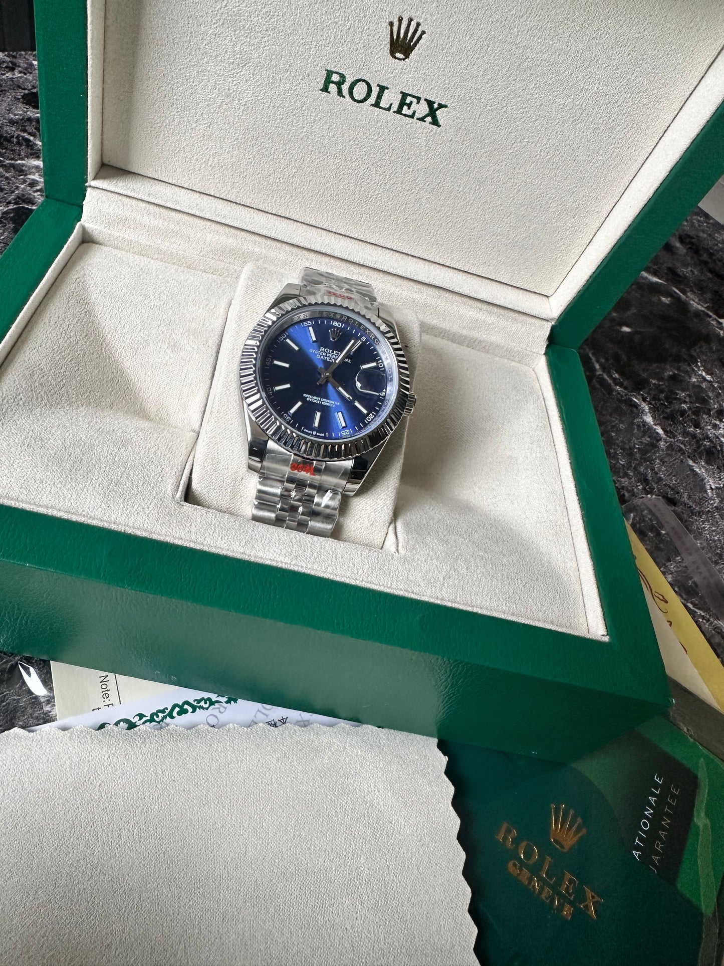 DateJust 41mm Blue or Black